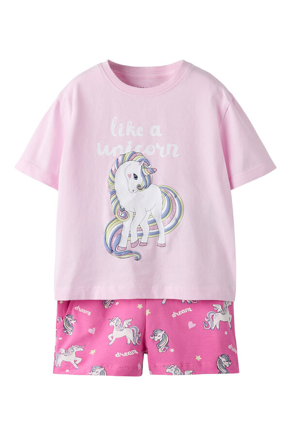 Name it Pijama corto de ni&ntilde;a rosa