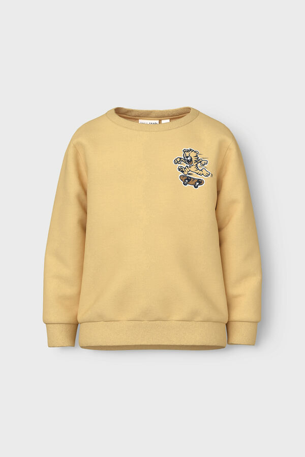 Womensecret Tiger skate sweatshirt for boy yellow