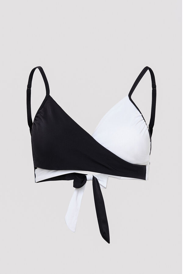 Womensecret Yona Black And White Bikini printed