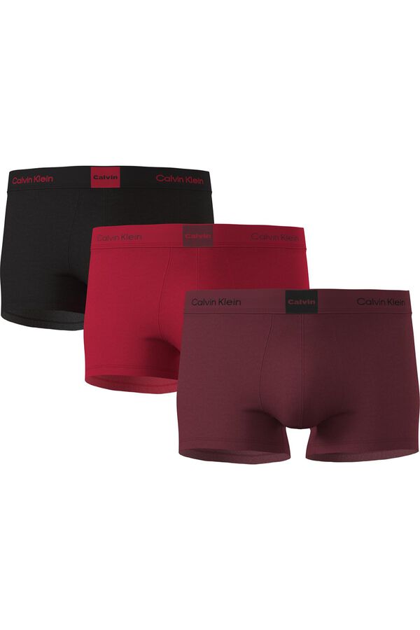 Calvin Klein Pack de 3 boxers cortos rojo