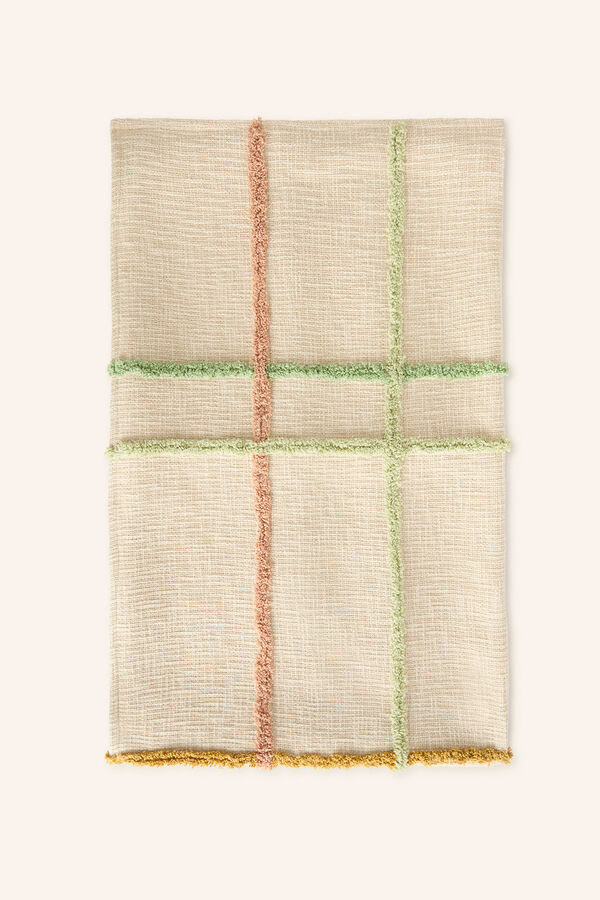 Calma House Prato multicoloured tufted children's bedspread printed