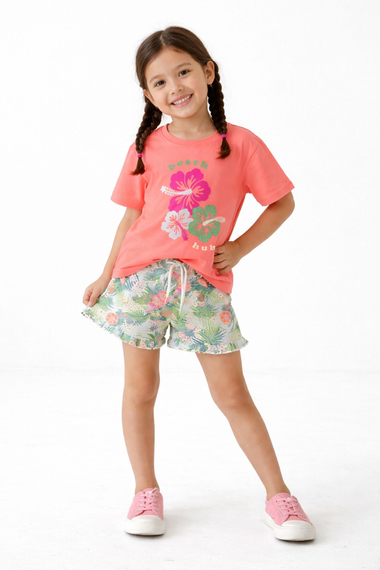 Name it Short de ni&ntilde;a estampados