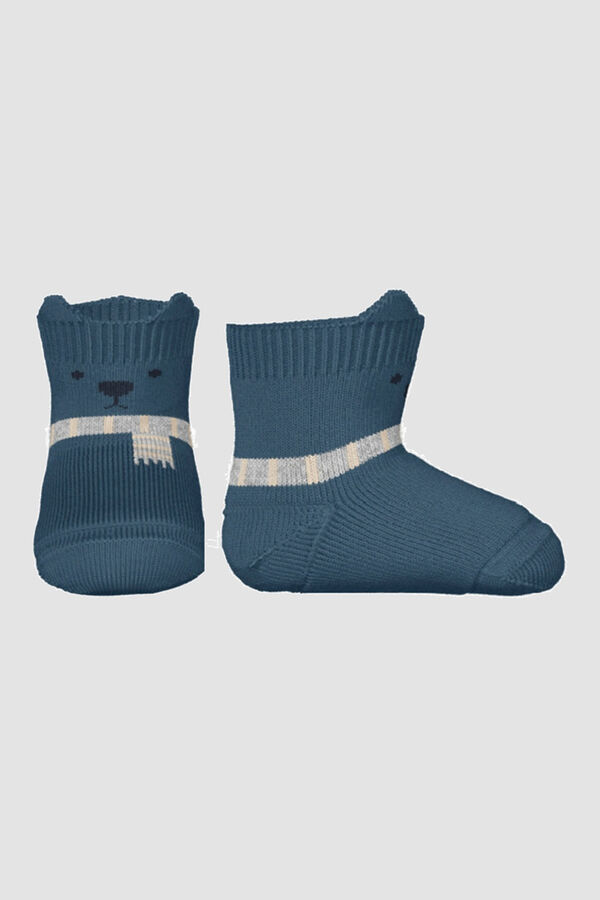 Womensecret Cotton baby socks blue