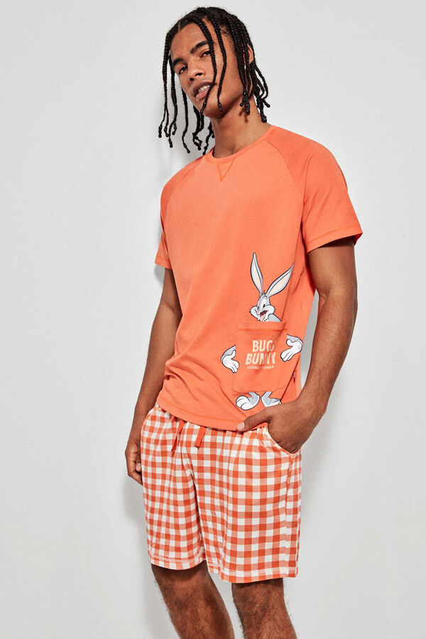 Womensecret Men's Bugs Bunny pyjamas piros