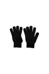 Womensecret Jersey-knit gloves black
