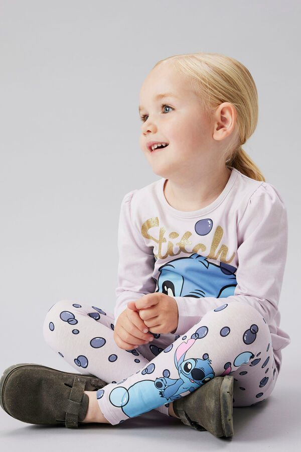 Name it Girl's Stitch T-shirt pink