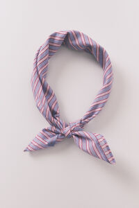Women'secret Striped print bandana style scarf