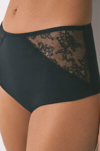 Women'secret Black high-waisted shaping panty
