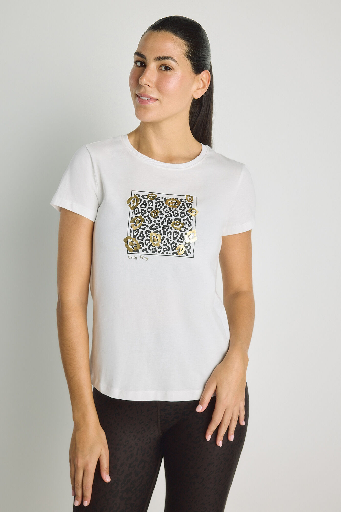 Only Play Bedrucktes Kurzarm-T-Shirt