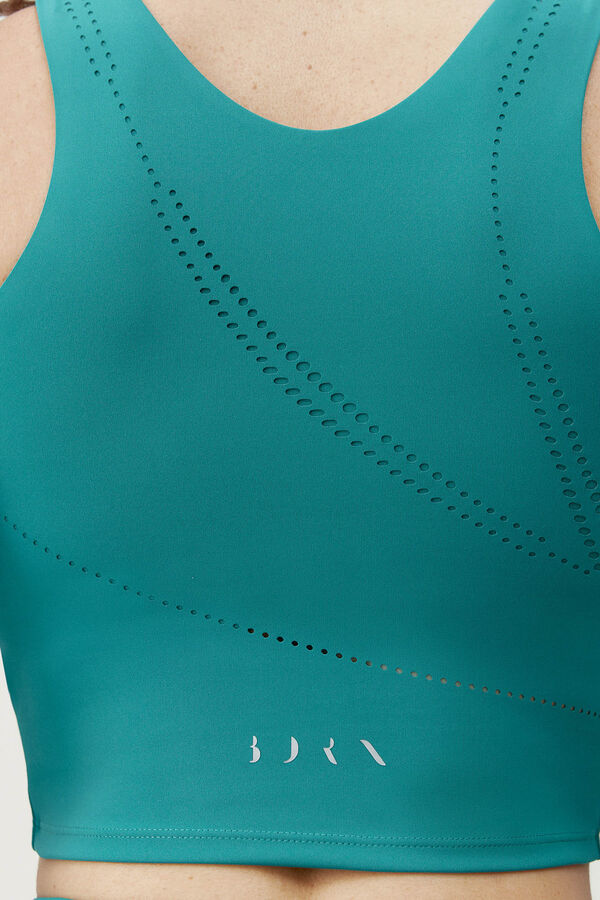 Born Living Yoga Zenda-Sportoberteil Gr&uuml;n