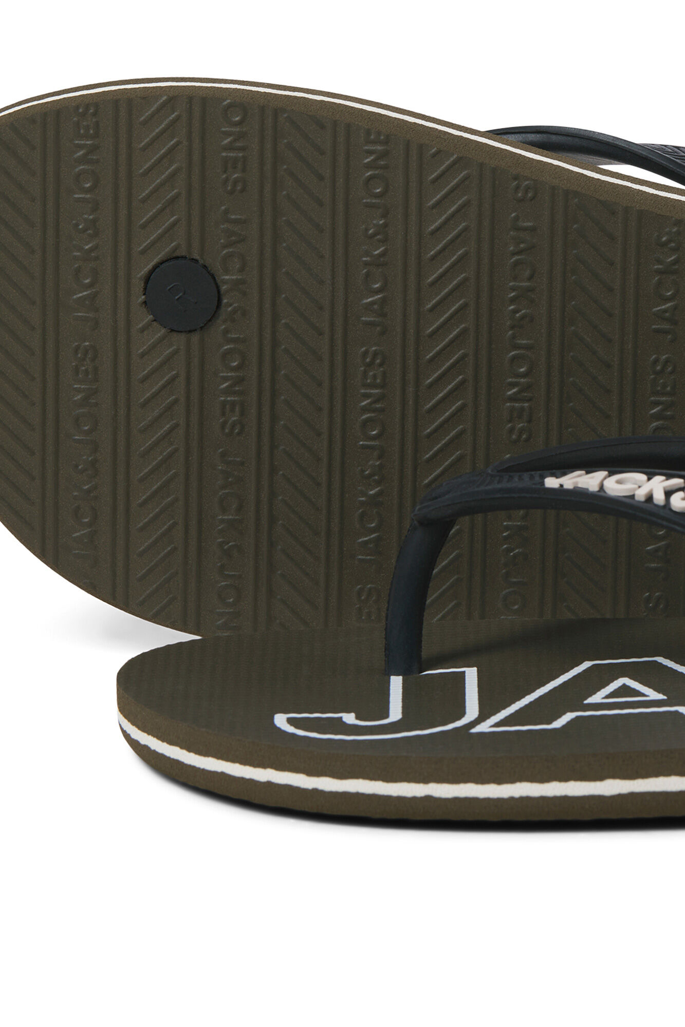 Jack & Jones Chinelo flip-flop logo