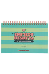 Mr. Wonderful Planificador semanal y mensual - Empiezo desde ya. &iexcl;S&eacute; que lo voy a lograr! estampado