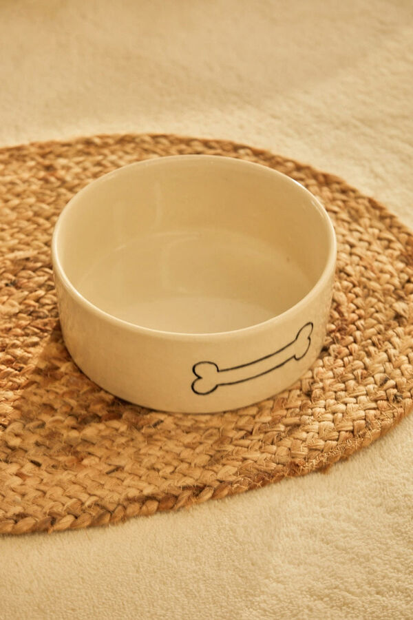 Calma House Plato para mascotas Sasha amarillo