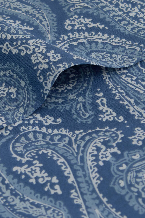 Womensecret Paisley cotton sheet. For a 150-160 cm bed. S uzorkom