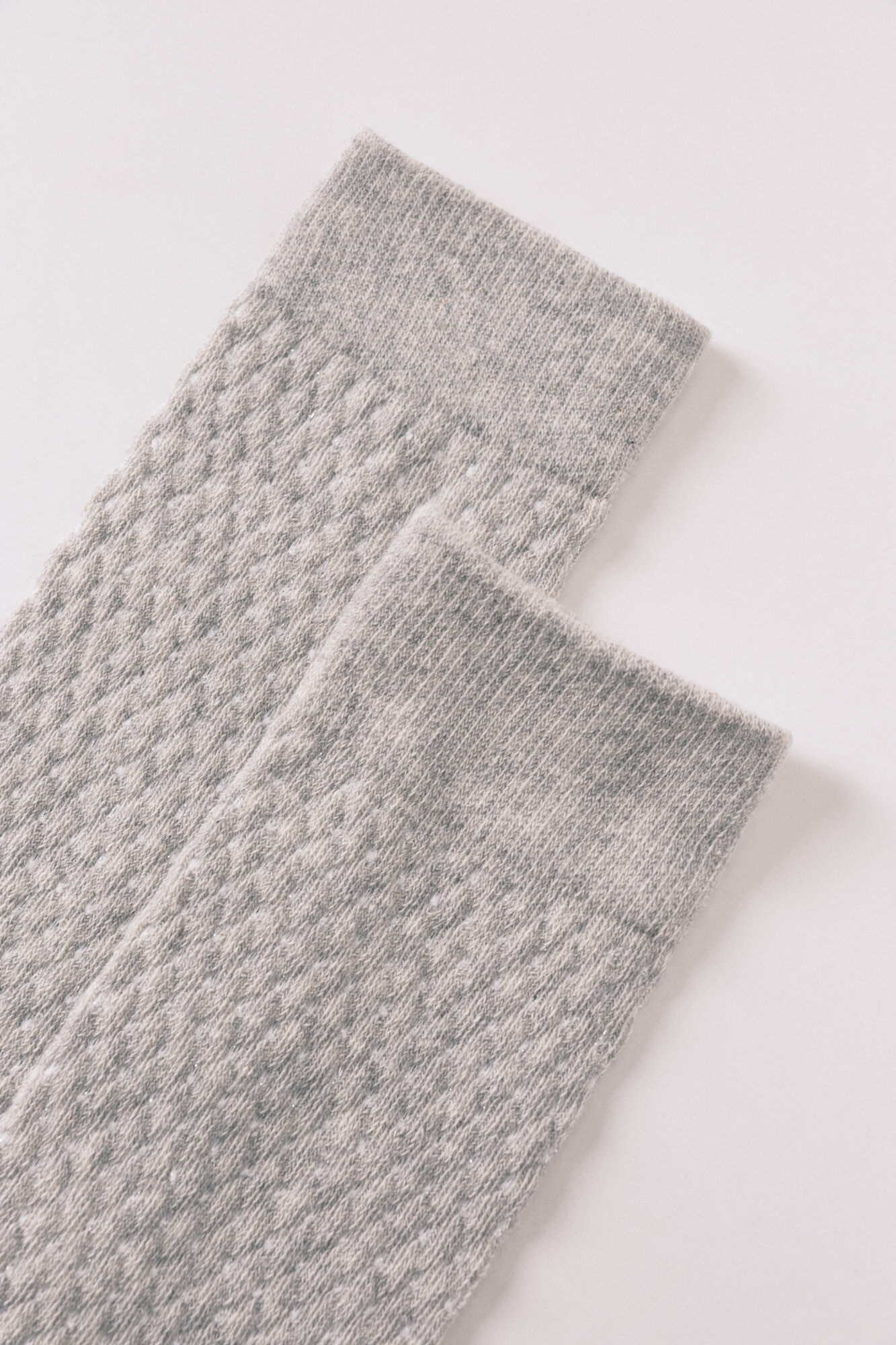 Women'secret Pink mesh long textured socks