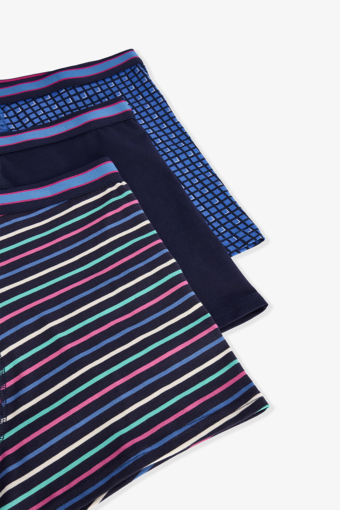 Penti Pack de 3 Boxers org&aacute;nicos a rayas para hombre