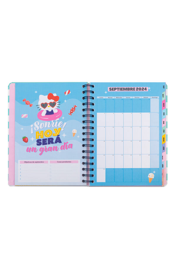 Mr. Wonderful Agenda 2024-25 Hello Kitty x Mr. wonderful-365 fantastic days imprim&eacute;