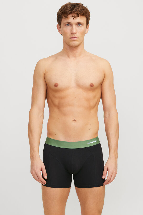 Jack & Jones 3-pack microfibre boxers Gr&uuml;n