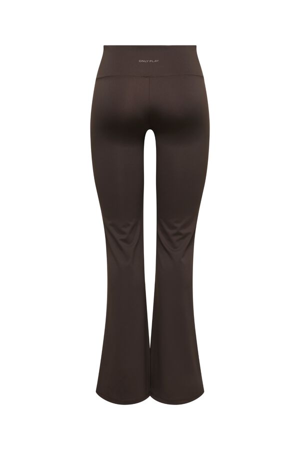 Only Play B-Dry high-waisted flared leggings nude