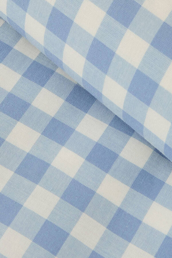 Textura Capa de edredom xadrez bege