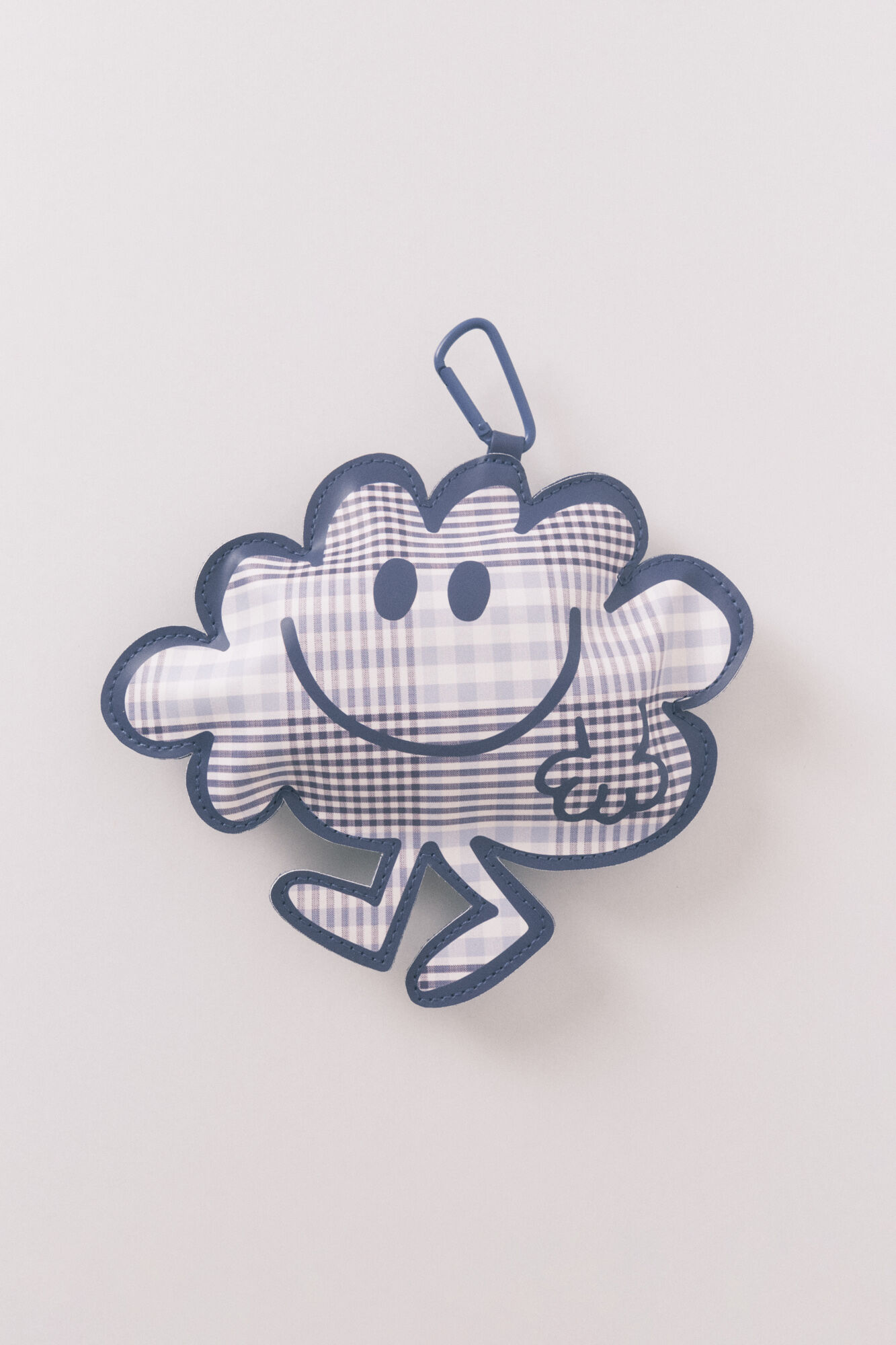 Women'secret Mala dobr&aacute;vel com porta-chaves xadrez azul Mr. Men