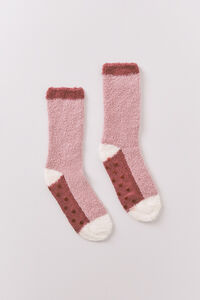 Women'secret Duge ružičaste čarape