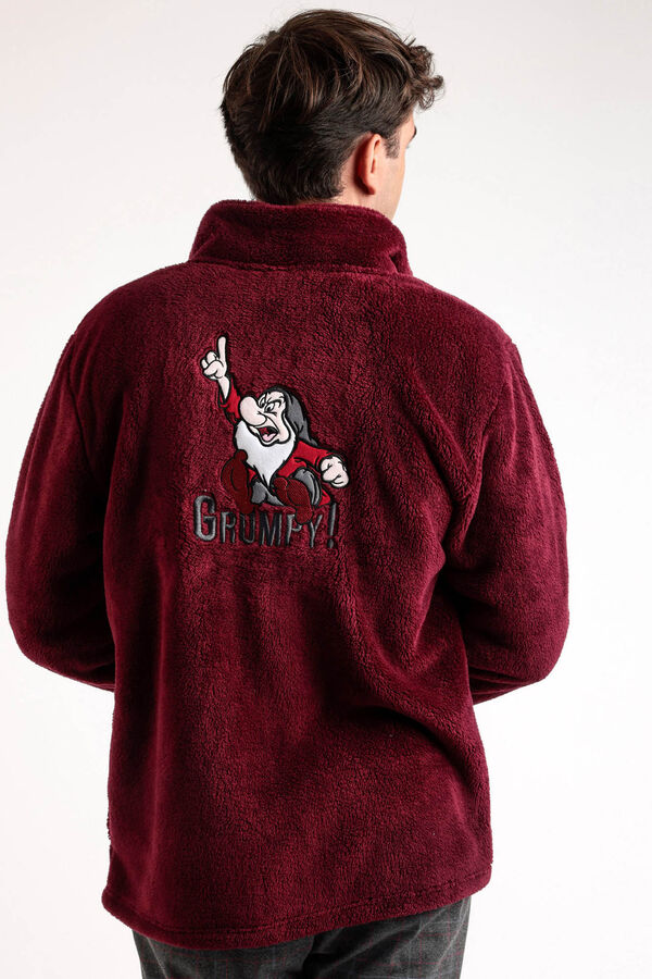 Admas Grumpy Are You Talking To Me Men's Robe printed