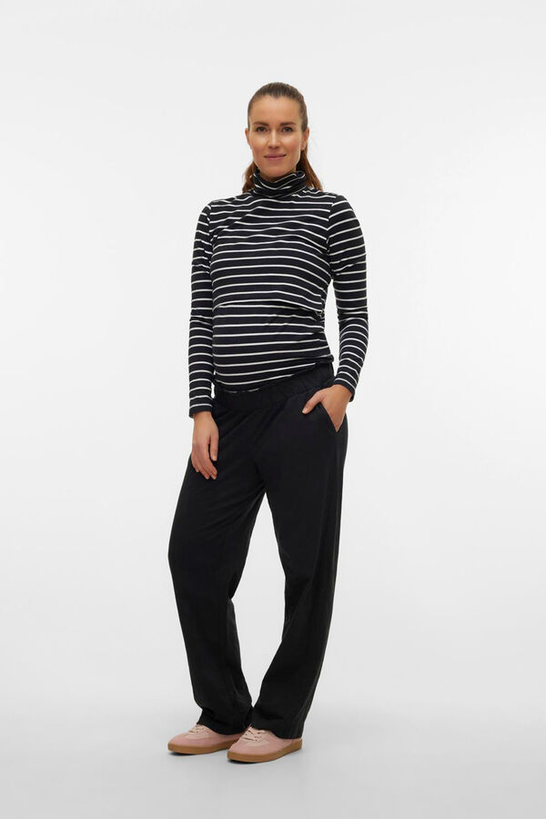 Mamalicious Pantalón largo maternity negro