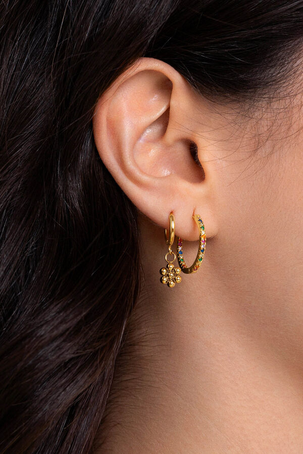 Womensecret Gold tone Able Iron Single Earring printed