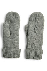 Pieces Mitones de punto gris