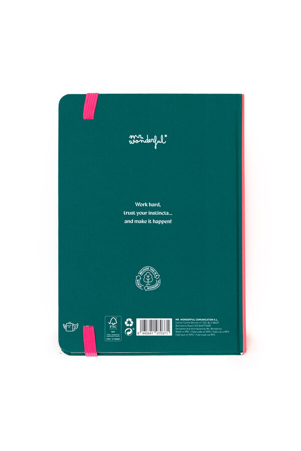 Mr. Wonderful Agenda Semanal B&aacute;sica 2026 com Suporte para Celular - My New Era estampado