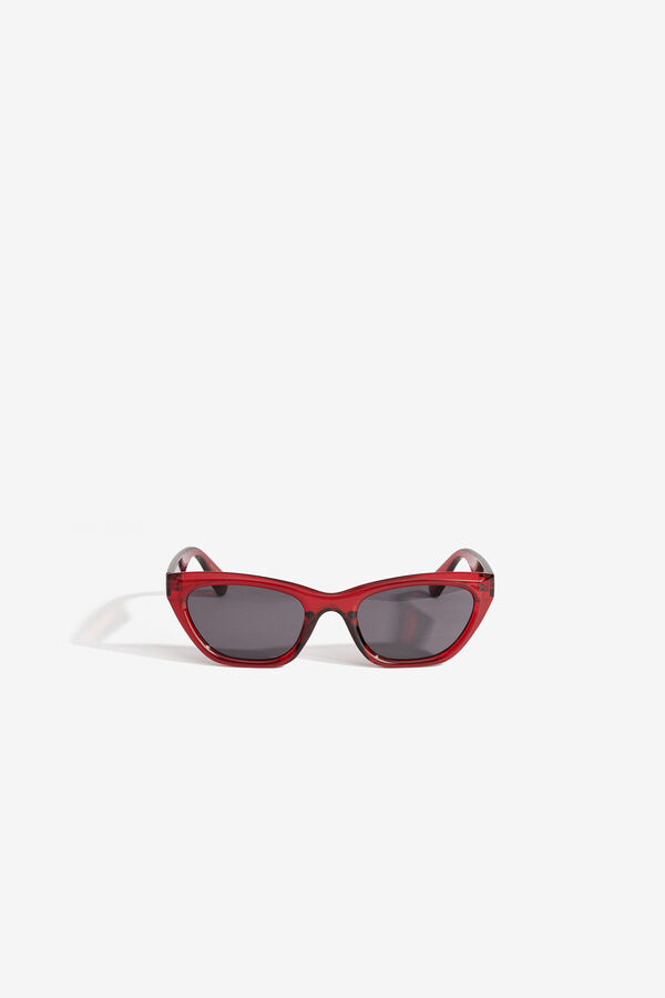 Vilanova &Oacute;culos de sol cat eye vermelho
