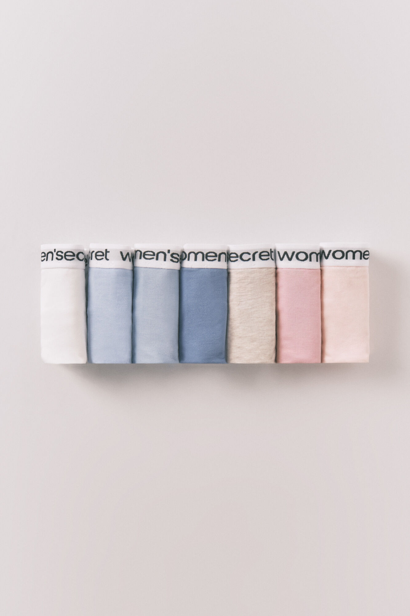 Women'secret 7er-Pack Baumwoll-Strings mit Logo