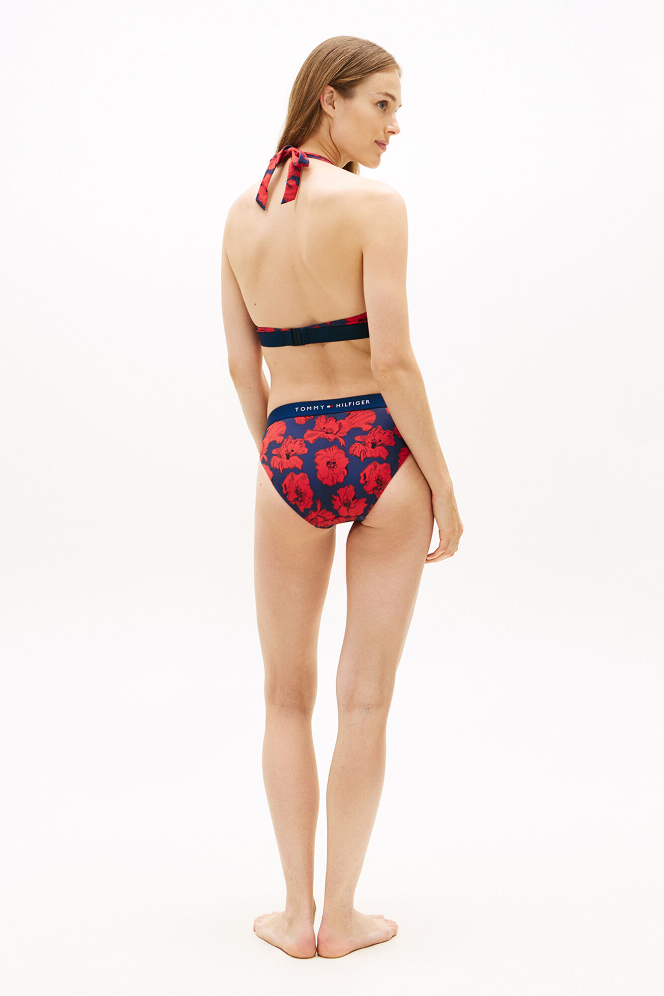 Tommy Hilfiger Braga bikini cl&aacute;sica estampado floral