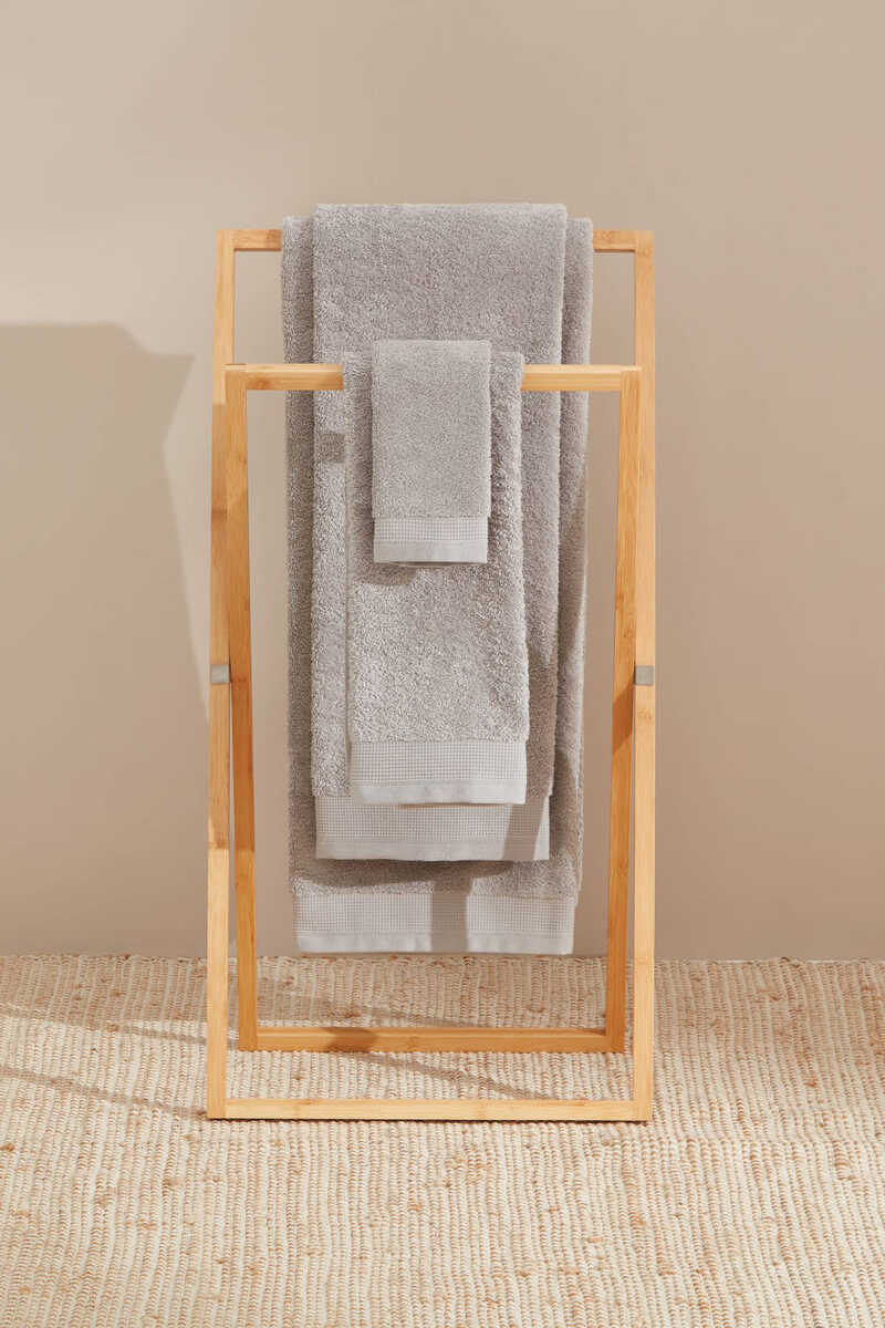 Womensecret Egyptian cotton bath towel grey
