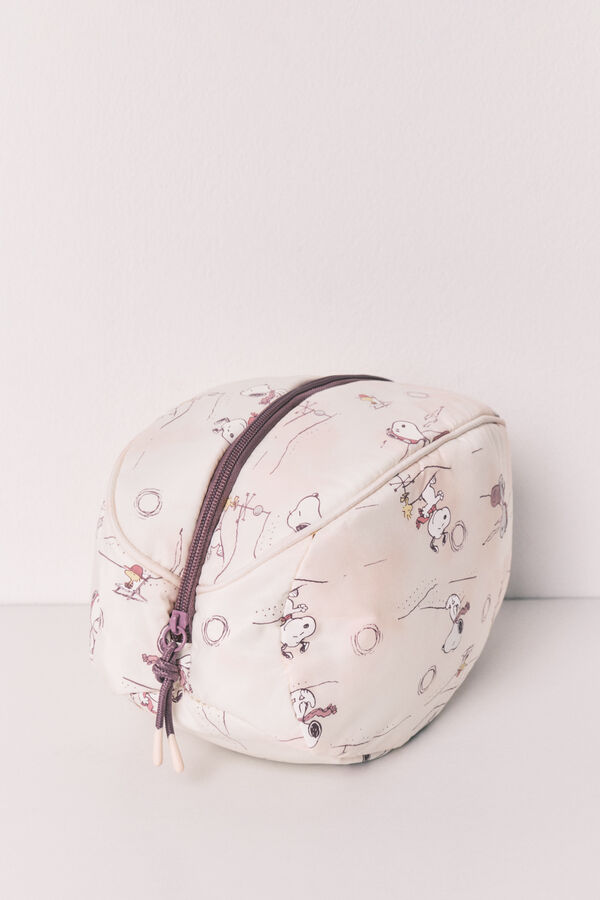 Women'secret Pink medium vanity case Snoopy red