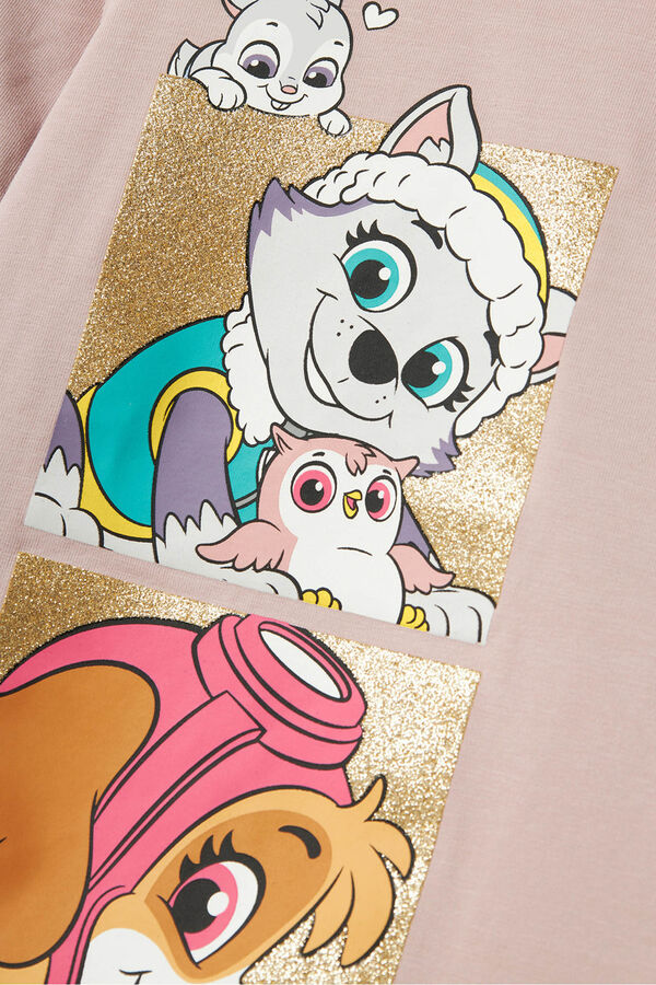 Name it Camiseta da Patrulha Canina  rosa