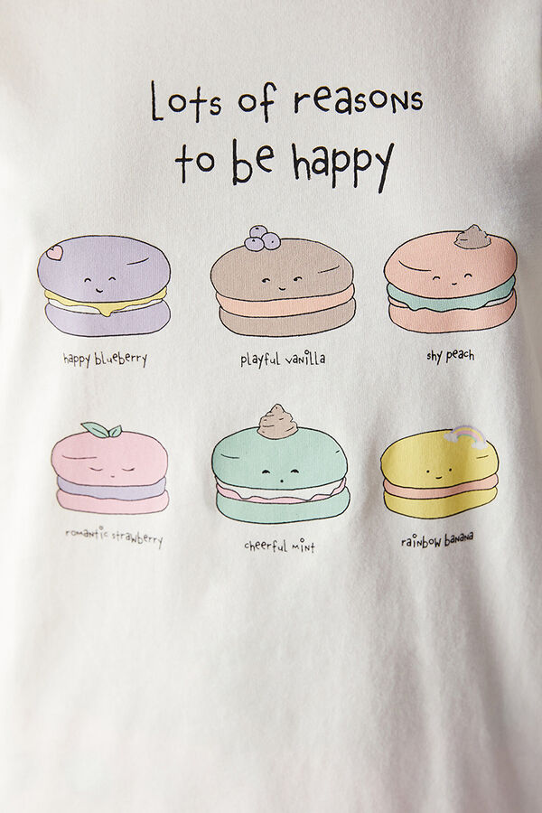 Penti Macaron Pink Pants Pajama Set pink