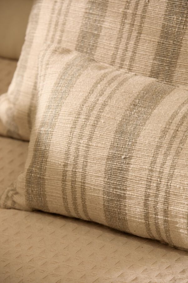 Calma House 30x60 cotton cushion case grey