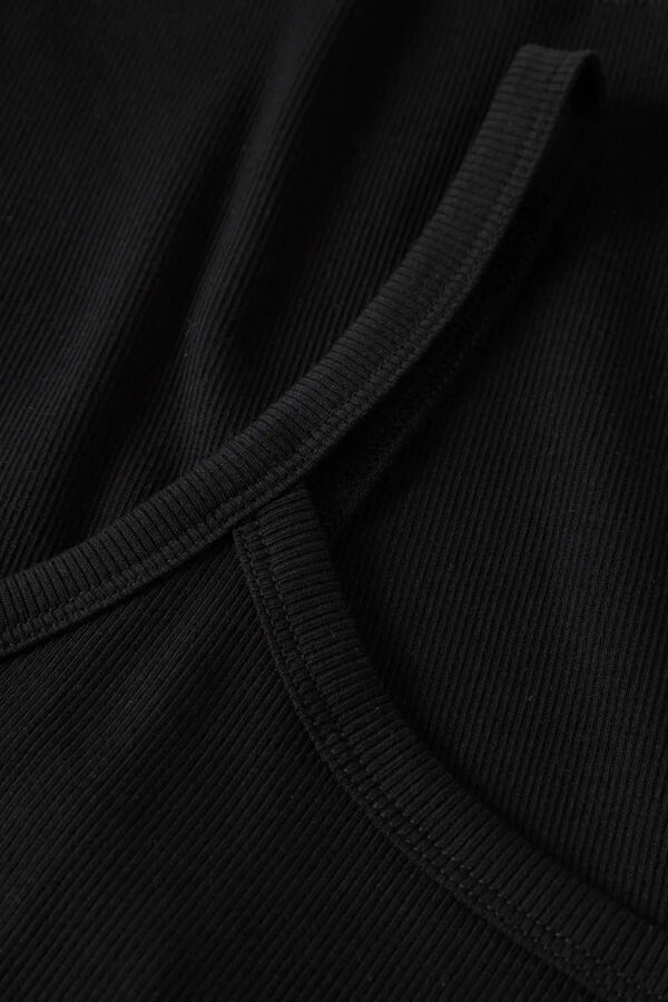 Lmtd Top de tirantes negro