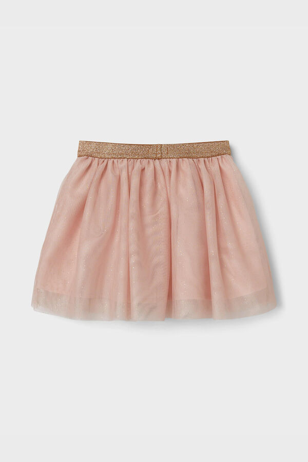 Womensecret Short tulle skirt Rosa