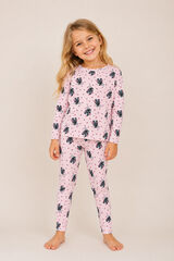 Name It Stitch leggings pink