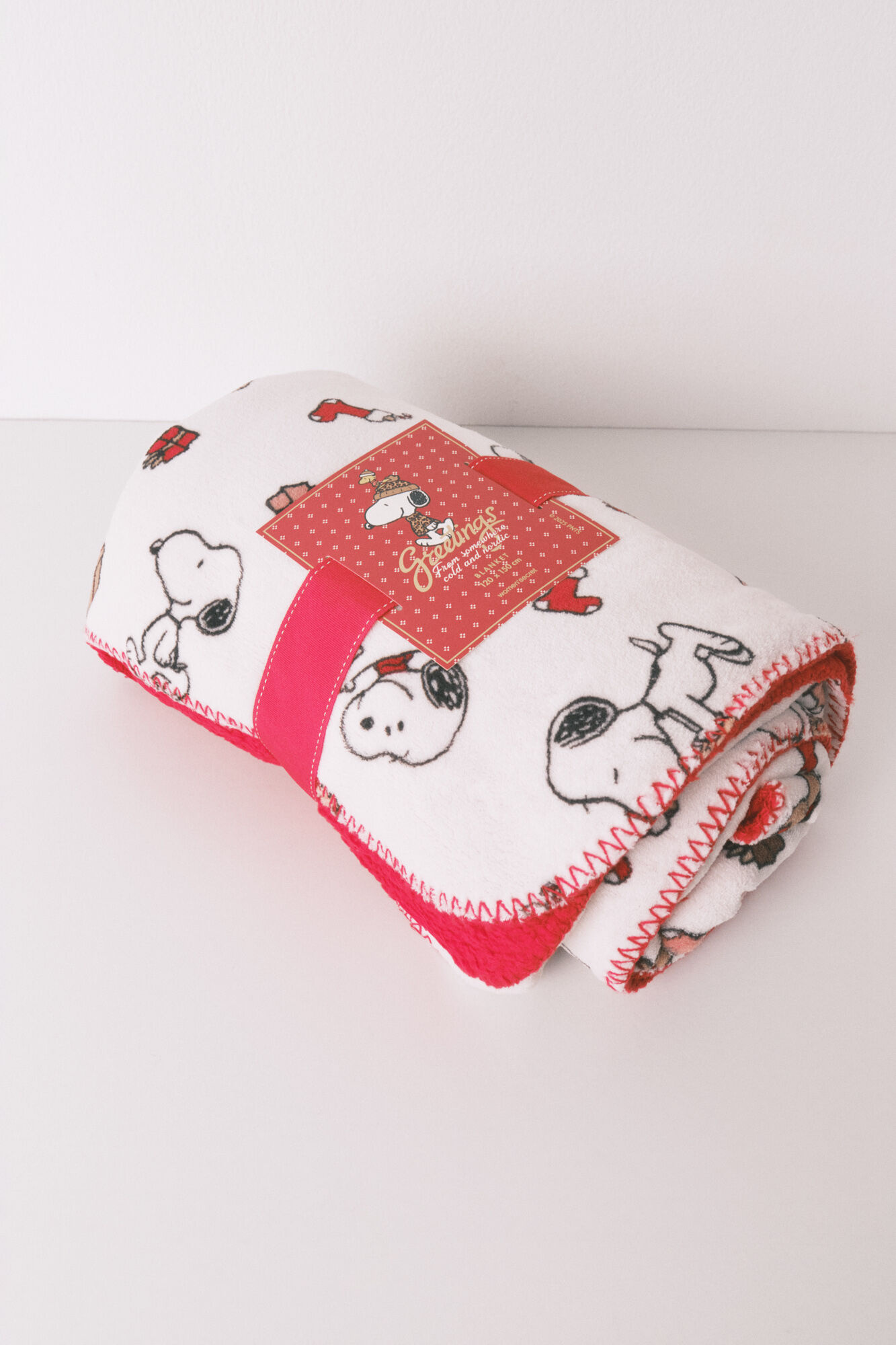 Women'secret Super soft Snoopy velour blanket