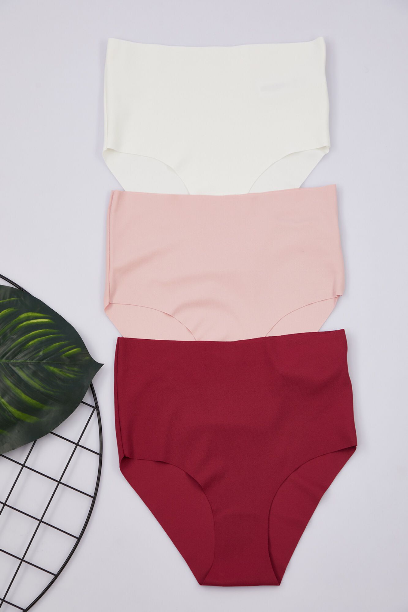 Trendyol Pack de 3 bragas altas invisibles