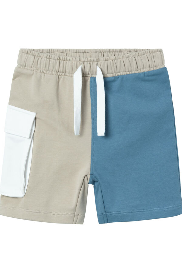 Womensecret Boy's Bermuda shorts with side pockets Plava