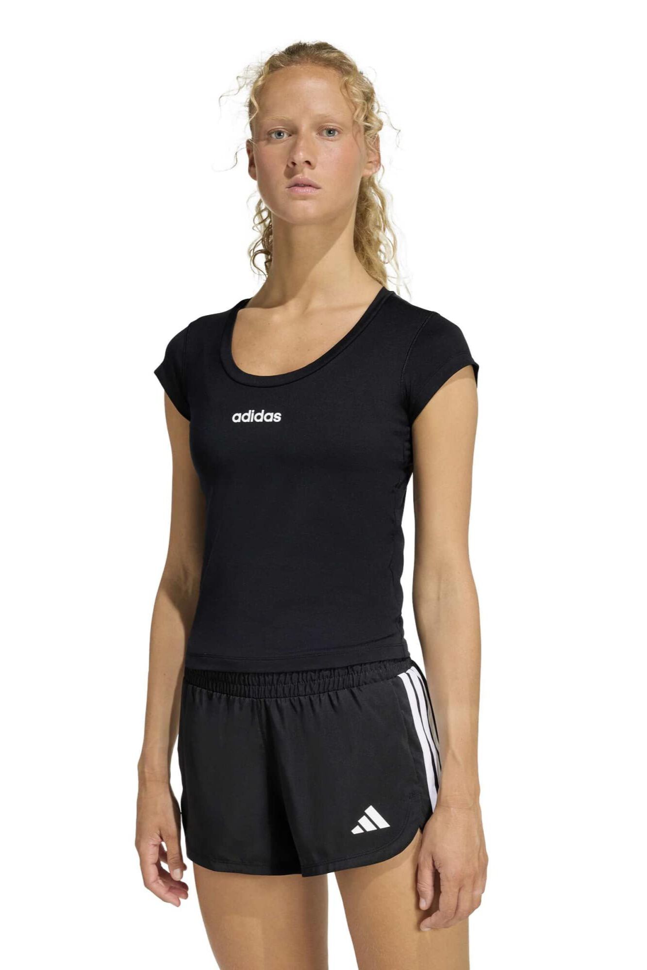 Adidas T-shirt desportiva casual Hyperglam