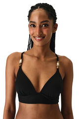 Penti Top de Bikini Montana Push Up Bralette negro