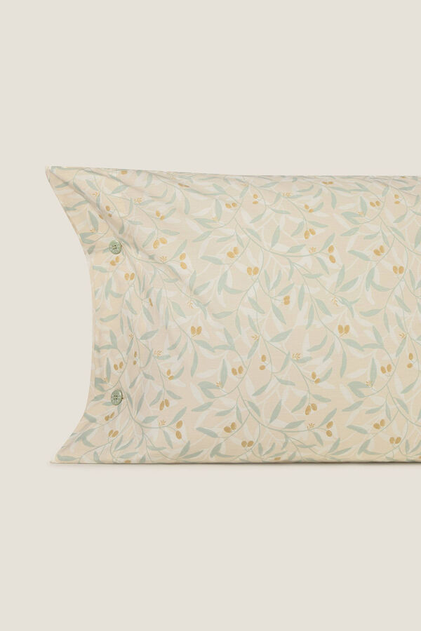 Textura Wendbar H&uuml;lle mit Aufdruck Wei&szlig;