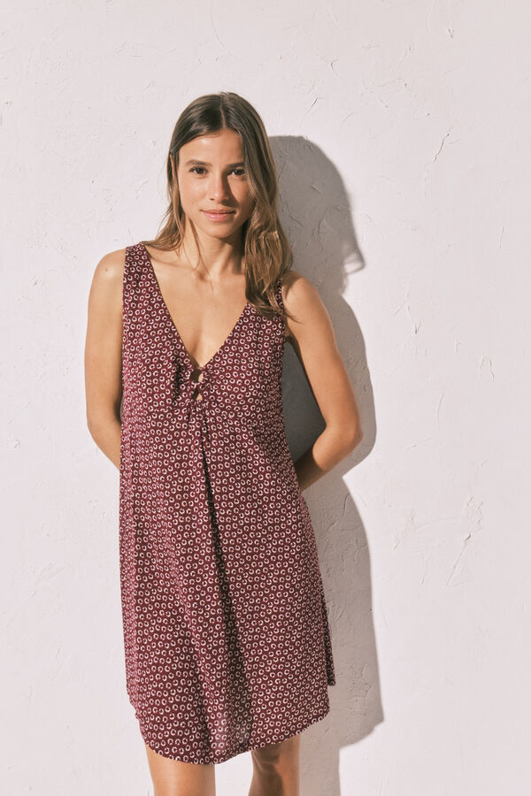 Women'secret Printed short dress printed