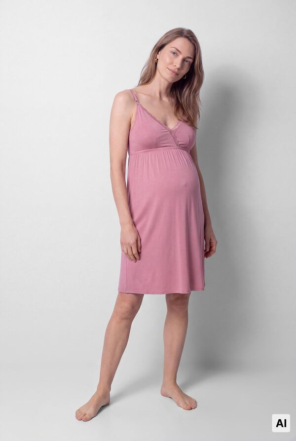 Women'secret Nuisette maternity &agrave; bretelles allaitement rose rose